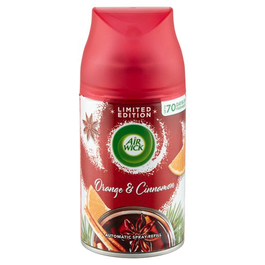 Air Wick Freshmatic Essential Oils Forralt bor illata automata légfrissítő utántöltő 250 ml