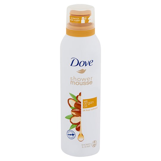 Dove Shower Mousse with Argan Oil 200 ml Tesco Online, Tesco From