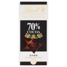 Lindt Excellence Fine Dark Chocolate 70% 100 g