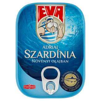 Eva szardínia növényi olajban 115 g