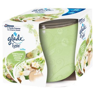 Glade Bali Sandalwood & Jasmine Scented Candle 120 g