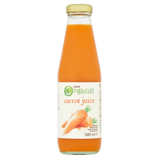 Tesco Organic Carrot Juice 500 ml Tesco Online, Tesco From Home