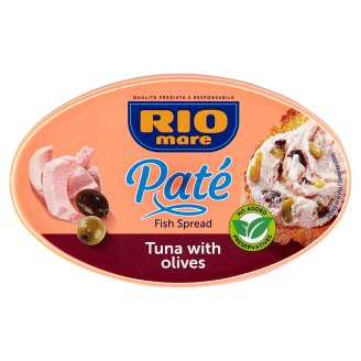 Rio Mare Paté Rustico tonhalpástétom olívabogyóval 115 g
