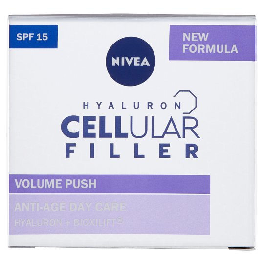 NIVEA Hyaluron Cellular Filler feltöltő nappali arckrém SPF 15 50 ml