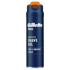 Gillette PRO Shave Gel Cools to Soothe Skin 200ml