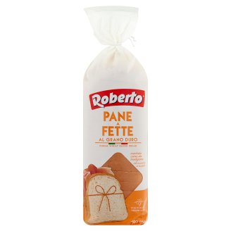 Roberto durumliszttel készült szeletelt kenyér olívaolajjal 400 g