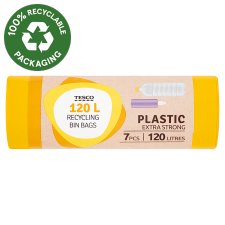 Tesco Plastic Extra Strong szemeteszsák 120 l 7 db