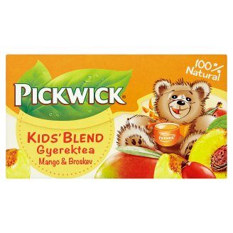 Pickwick Gyerektea mangó- és őszibarackízű rooibos tea 20 filter 40 g