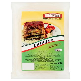 Tortellino Lasagne friss olaszos tésztalapok 500 g