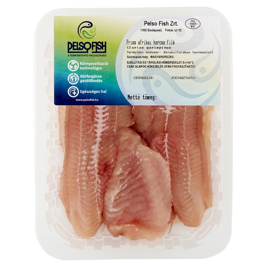 Pelso Fish friss afrikai harcsa fil 500 g Tesco Online Tesco