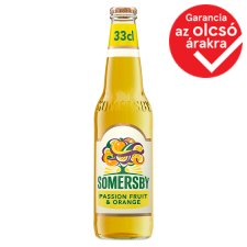 Somersby cider maracuja és narancs ízesítéssel 4,5% 0,33 l