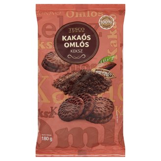 Tesco kakaós omlós keksz 180 g