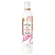 Pantene Pro-V Perfect-Curls Tápláló És Hővédő Hajhab Kókuszolajjal, 200 ML