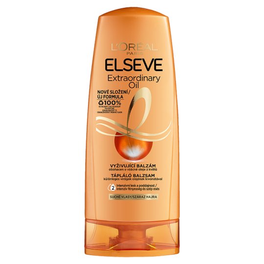 L'Oréal Paris Elseve Extraordinary Oil tápláló balzsam száraz, fakó, durva hajra 200 ml