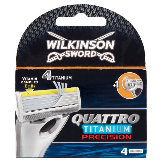 Wilkinson Sword Quattro Titanium Precision borotvabetét 4 db