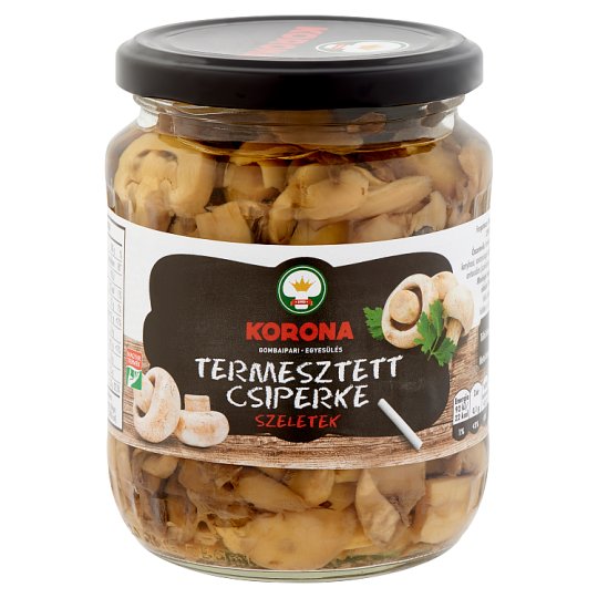 Korona termesztett csiperke szeletek 520 g