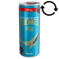 Floewater Still Non-Carbonated, Double-Filtered Drinking Water 250 ml