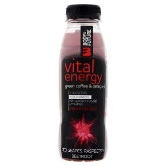 Body&Future Vital Energy szénsavmentes gyümölcsital 330 ml