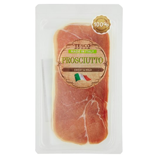 Tesco Prosciutto nyers, szárított sertéscomb szeletek 70 g