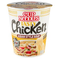 Nissin Cup Noodles Instant Noodle Soup with Chicken Asian Style 63 g