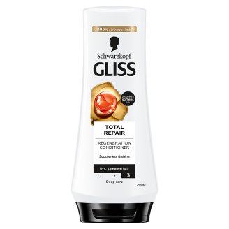 Gliss Kur hajregeneráló balzsam Teljeskörű regeneráló 200 ml