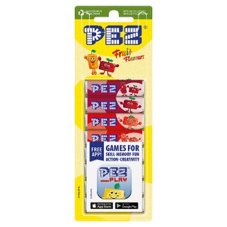 Pez gyümölcsízű cukorka 8 x 8,5 g