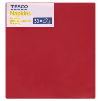 Tesco szalvéta 2 rétegű 33 cm 30 db