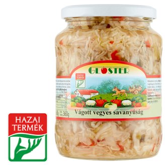 Gloster vágott vegyes savanyúság 680 g