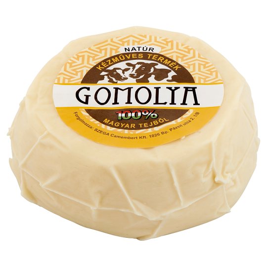 Zsíros, félkemény natúr gomolya sajt