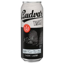 Budweiser Budvar Dark cseh prémium barna sör 4,7% 0,5 l
