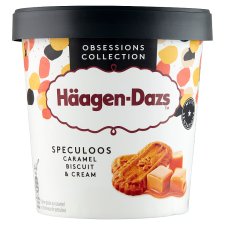 Häagen-Dazs karamellás kekszdarabkás és tejkaramelles jégkrém 460 ml