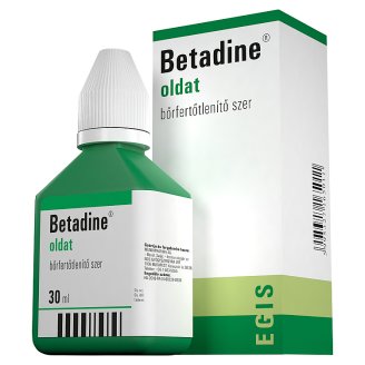 Betadine bőr- és nyálkahártya-fertőtlenítő oldat 30 ml