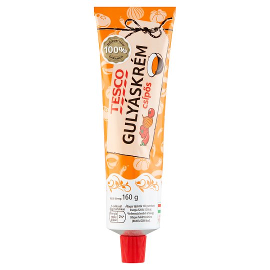 Tesco csípős gulyáskrém 160 g