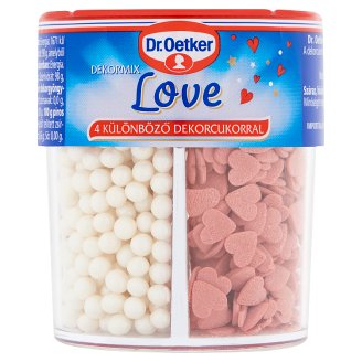 Dr. Oetker Dekormix Love ehető cukordekorációk 84 g