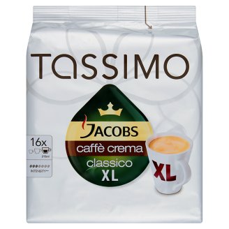 Tassimo Jacobs Café Crema Classico XL kávékapszulák 16 db 132,8 g