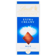 Lindt Excellence extra finom tejcsokoládé 100 g