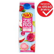 Sió Zero% hozzáadott cukor alma-sárkánygyümölcs-guava gyümölcsital 1 l