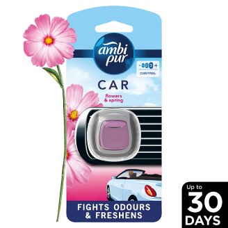 Ambi Pur Flowers & Spring Csíptetős Autóillatosító 1 db