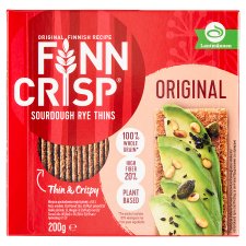 Finn Crisp Original Thin Crispy Rye Bread 200 g