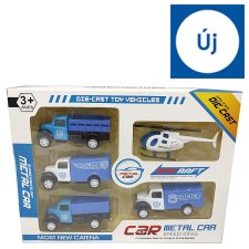 Die-Cast Metal Police Vehicles