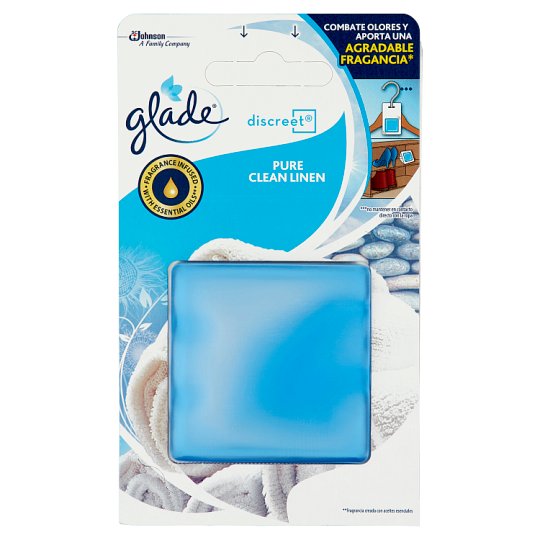 Glade Discreet Pure Clean Linen Electric and Decor Air Freshener Refill