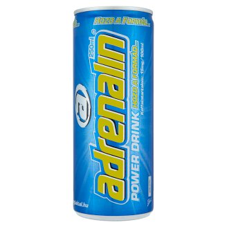 Adrenalin tutti-frutti ízű szénsavas power drink 250 ml