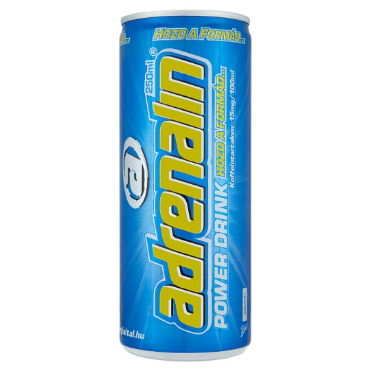 Adrenalin tutti-frutti ízű szénsavas power drink 250 ml