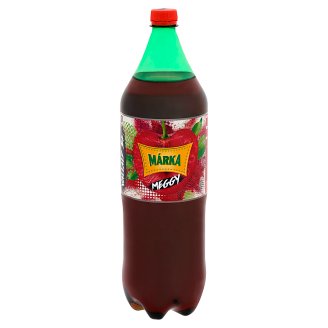 Márka meggy szénsavas üdítőital cukorral és édesítőszerekkel 2 l