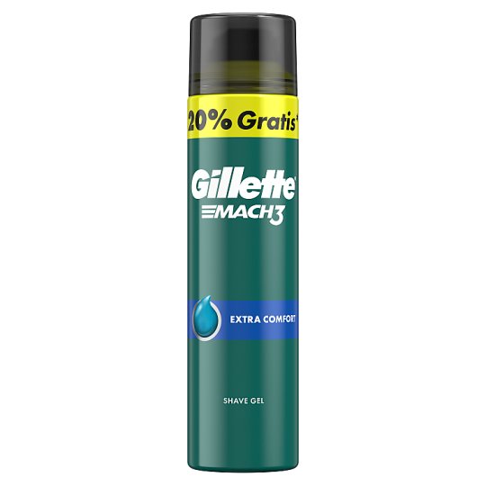 Gillette Mach3 Extra Comfort Men's Shaving Gel 240ml 