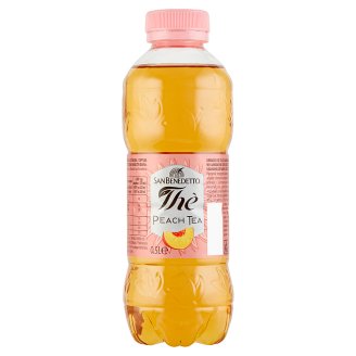 San Benedetto őszibarackos ice tea ízű üdítőital cukorral és édesítőszerrel 0,5 l