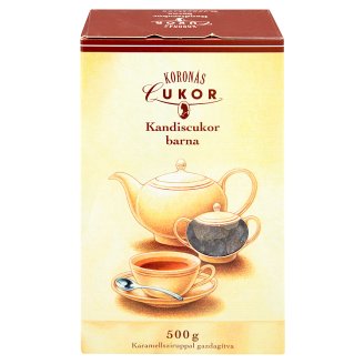 Koronás Cukor barna kandiscukor 500 g