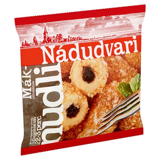 Nádudvari gyorsfagyasztott, máktöltelékes nudli 450 g