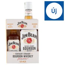 Jim Beam Bourbon whiskey 40% 0,7 l + 0,2 l