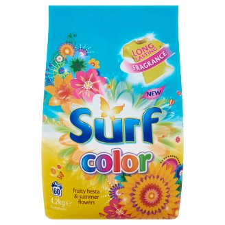 Surf Color Fruity Fiesta & Summer Flowers mosópor 60 mosás 4,2 kg
